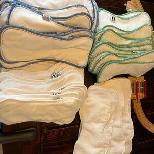 💚 Huge Lot of Best Bottom Reusable Cloth Diaper Inserts - FREE SHIPPING 🖤